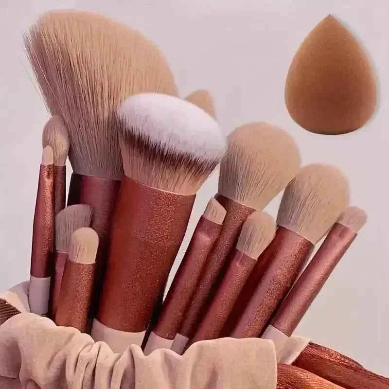 Makeup Brush Set Soft Fluffy Professiona Cosmetic Foundation Powder Eyeshadow Kabuki Blending Make Up Brush Beauty Tool Ma...