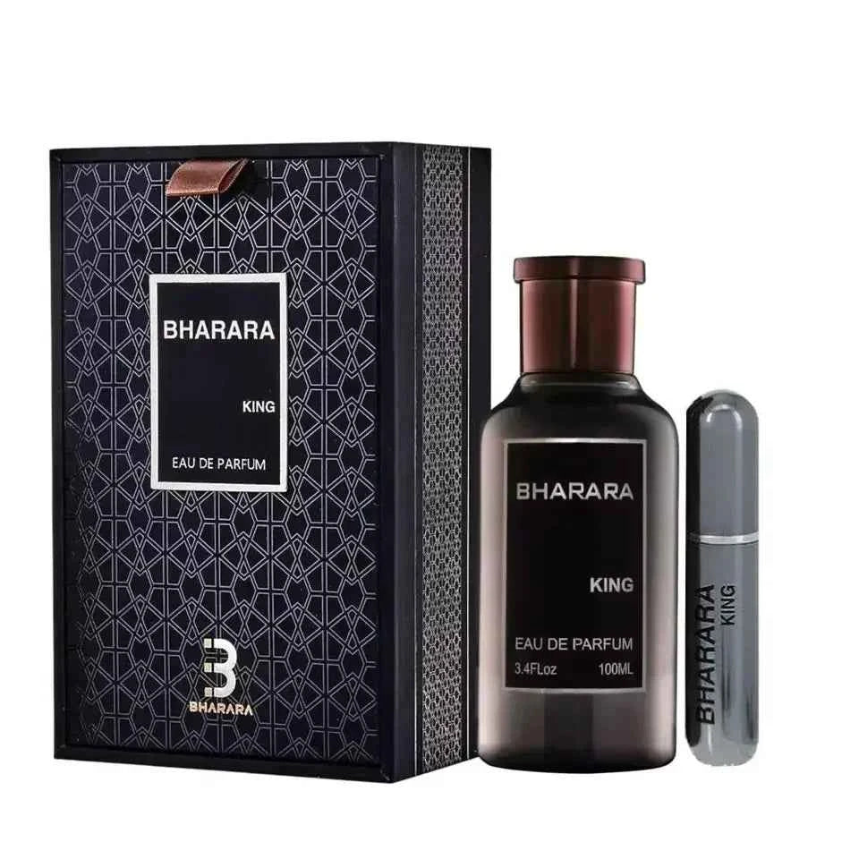 100ML Bharara King Eau De Parfum For Men 3.4 Oz Eau De Parfum Spray New In Packaging Sealed High-end Gift Box Perfume Black-100ML