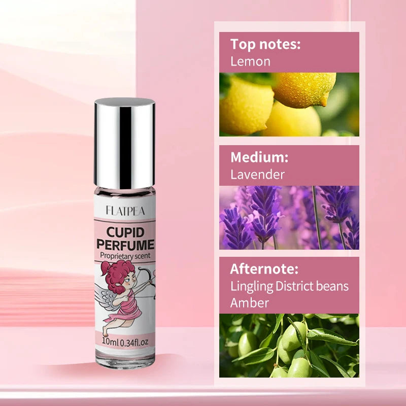 1/2/5Pcs Cupid Pheromone Cologne Perfume Spray for Man to Attract Women,Charming Roll on Fragrance,Portable Dating Glamour Scent