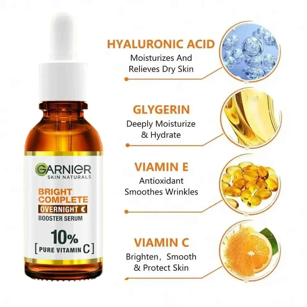 Vitamin C Serum for Face Whitening Essence Removes Comedones Blackheads Facial Repair Serum Shrinks Pores Moisturizes Skin...