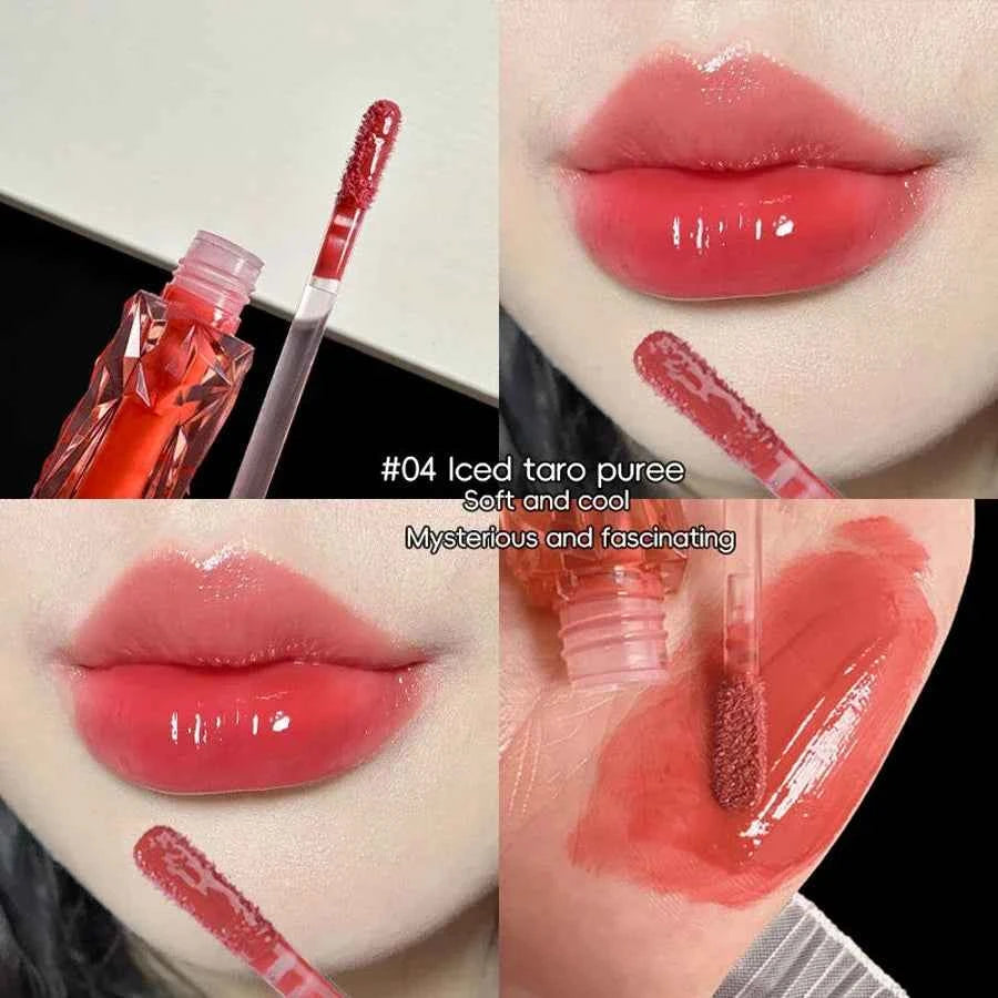 Mirror Lip Gloss Lip Gloss Lip Moisturizing Liquid Lipstick Waterproof Long-lasting Brightening And Non Fading Lip Gloss 0...