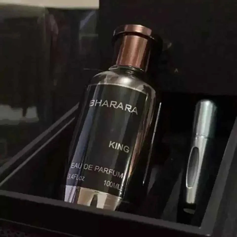 100ML Bharara King Eau De Parfum For Men 3.4 Oz Eau De Parfum Spray New In Packaging Sealed High-end Gift Box Perfume