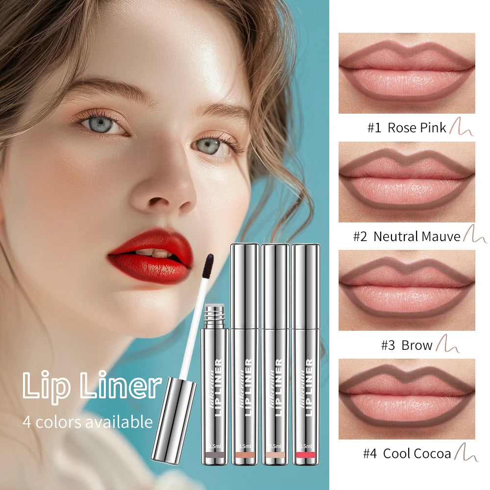 Waterproof Long Lastin Peel Off Lip Liner Matte Lip Ink Tattoo g Velvet Lip Tint Sexy Red Waterproof Long Lasting
