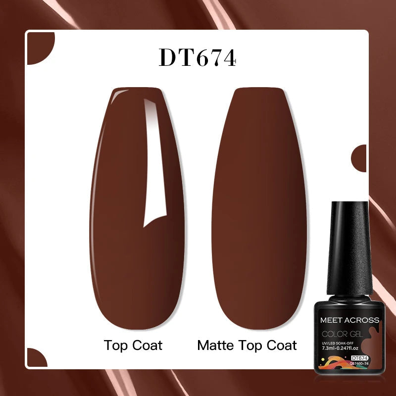 MEET ACROSS 7ml Porcelain White Cat Eye Gel Polish Holographic Glitter Magnetic Galactic Effect Gel Nail Polish Soak Off U...