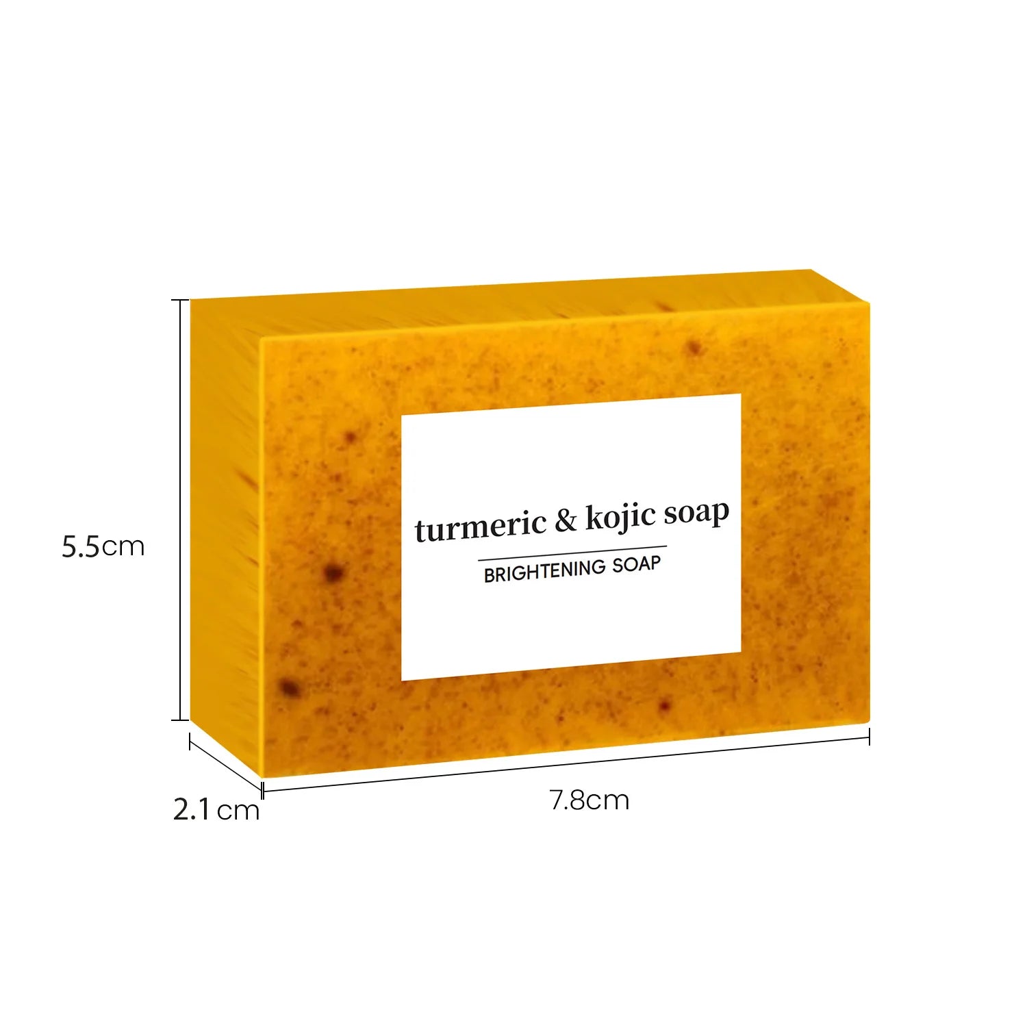 100g Turmeric Hand Made Soap, Lemon Kojic Acid Soap, Shower and Facial Soap Aurora Glow Avenue