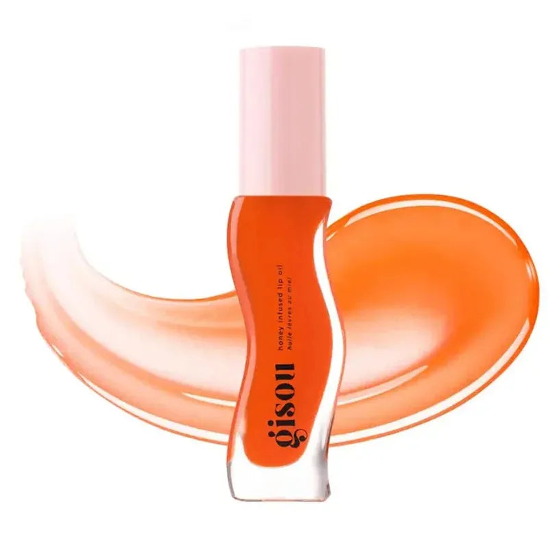 Gisou Lip Oil Hydrating Transparent Lip Gloss Plumping Moisturizing Without Drying Out Exfoliating Serum Lip Care Cosmetic