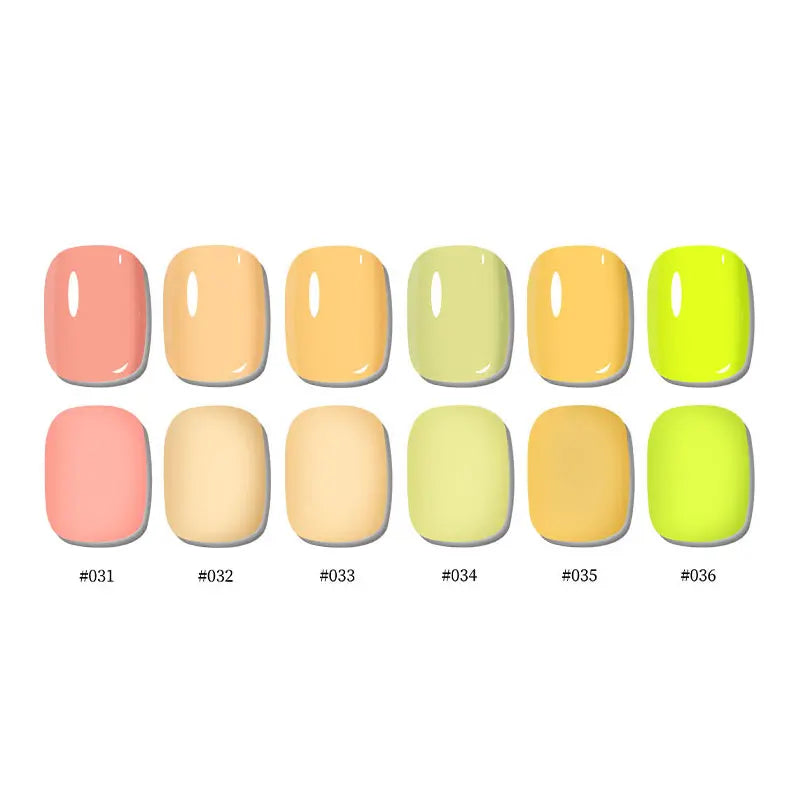 Gairriy 15ml Gel Nail Polish 6 Colors/Set Glitter Soak Off UV LED Semi-Permanent Varnish Art Salon 120 Colours Nail Access...