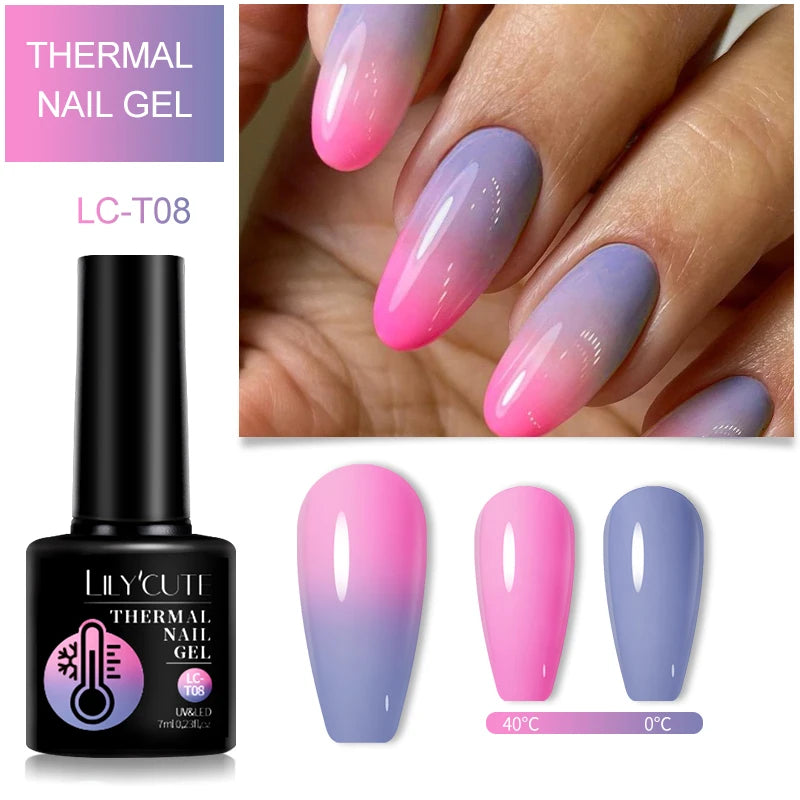 LILYCUTE 5ML Metallic Painting Liner Gel Nail Polish Super Bright Gold Silver Mirror Drawing Gel Semi Permanent Line Frenc...