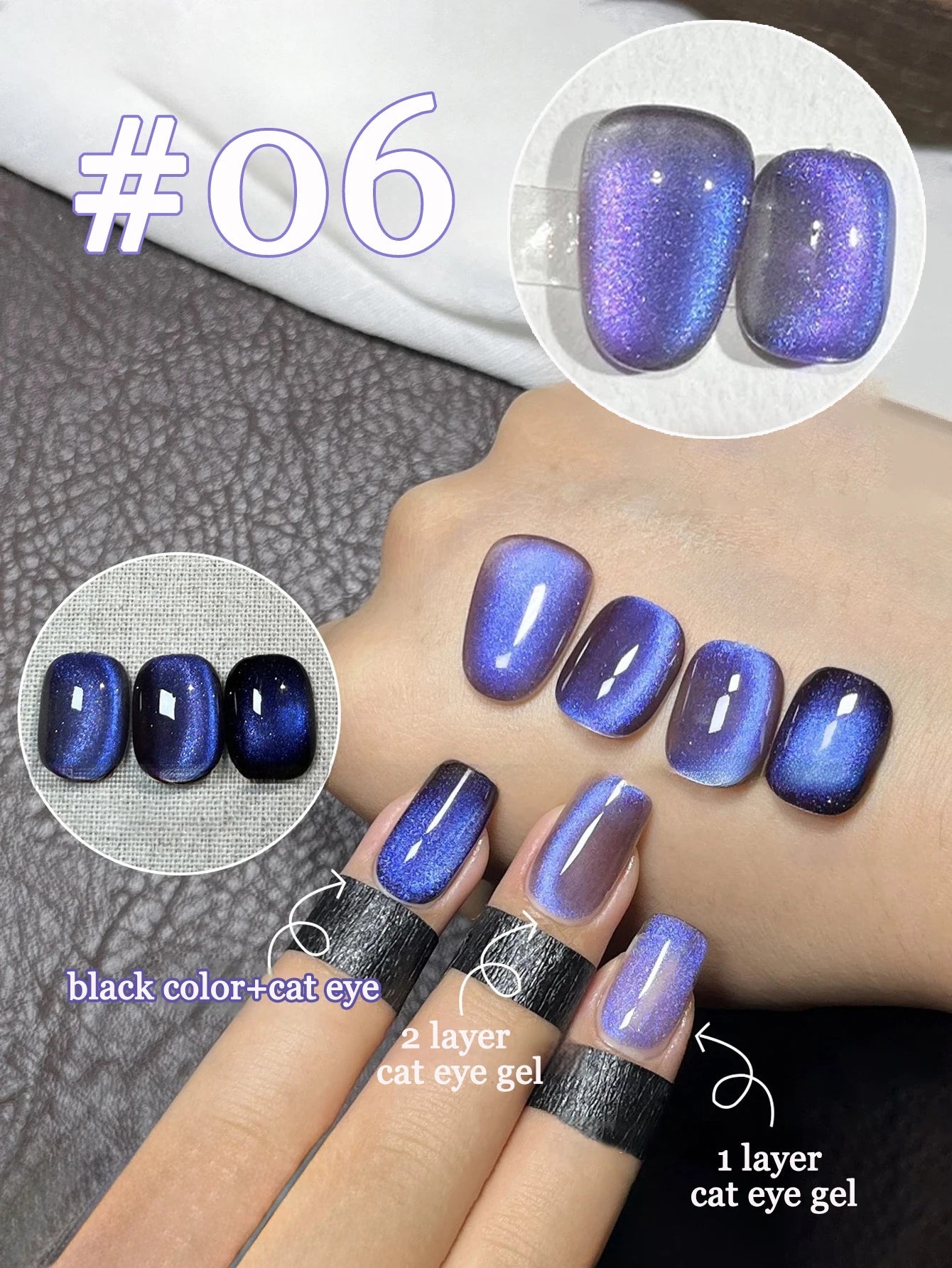 1-24pcs WS White Silver Cat Eye Magnetic Gel Nail Polish Ultra Shine Soak Off UV Gel Mirror Glass Cat Magnet Gel Varnish X...