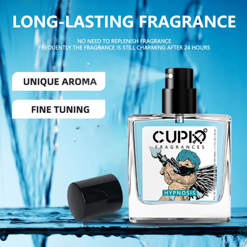10ML/50ML Cupid Original Hypnosis Pheromone Perfume Infused Cologne For Men Pheromone Perfume For Men Fragrance Attract Wo...