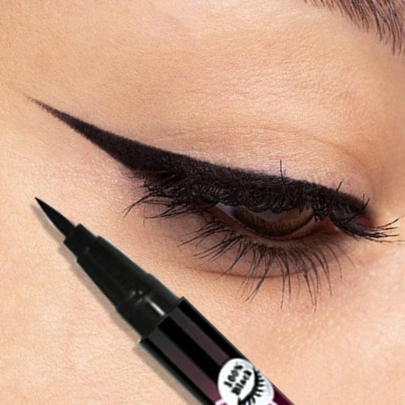 1/2/5pcs Smooth Liquid Eyeliner Pen Long-lasting Waterproof Non-smudged Black Eyeliner Pencils High Pigmented Punk Eye Makeup Aurora Glow Avenue