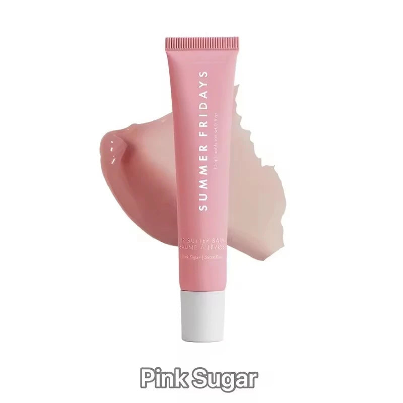 Summer Friday's Lip Balm Moisturizing Mirror Lip Gloss Lip Vanilla Pink Sugar Coffee Cake Smell Lipstick Transparent Oil M...