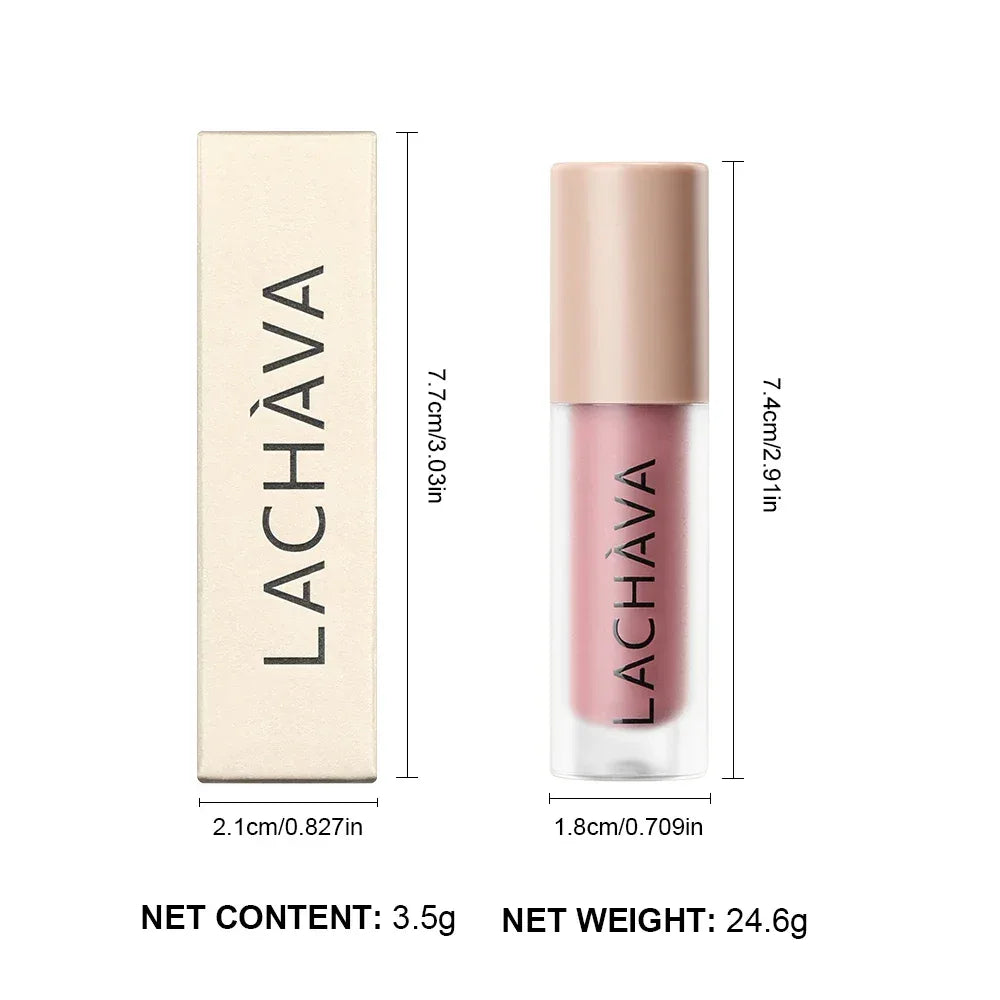 1 pc Stay flawless all day with a smudge-proof, water-resistant matte nude lipstick that won’t fade or transfer.