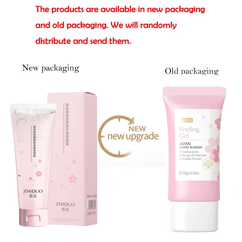 Face Deep Cleaning Exfoliating Gel Skin Care Whitening Moisturizer Repair Facial Scrub Skin Care 60g Aurora Glow Avenue