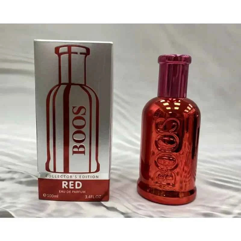 100ml Hot Sale Perfume For Men Self Confidence Cologne Perfume Atomizer Fresh Temptation Gentleman Parfum Male Fragrance Cologne red-100ml
