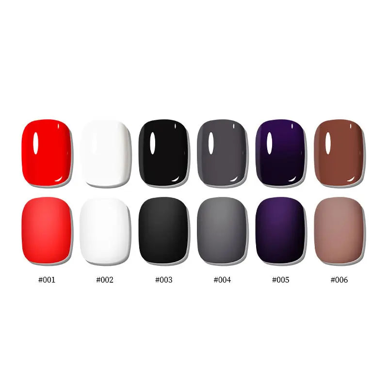 Gairriy 15ml Gel Nail Polish 6 Colors/Set Glitter Soak Off UV LED Semi-Permanent Varnish Art Salon 120 Colours Nail Access...