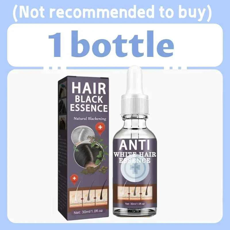 White hair killer, remove gray hair and restore natural hair color in 7 days 1Pcs
