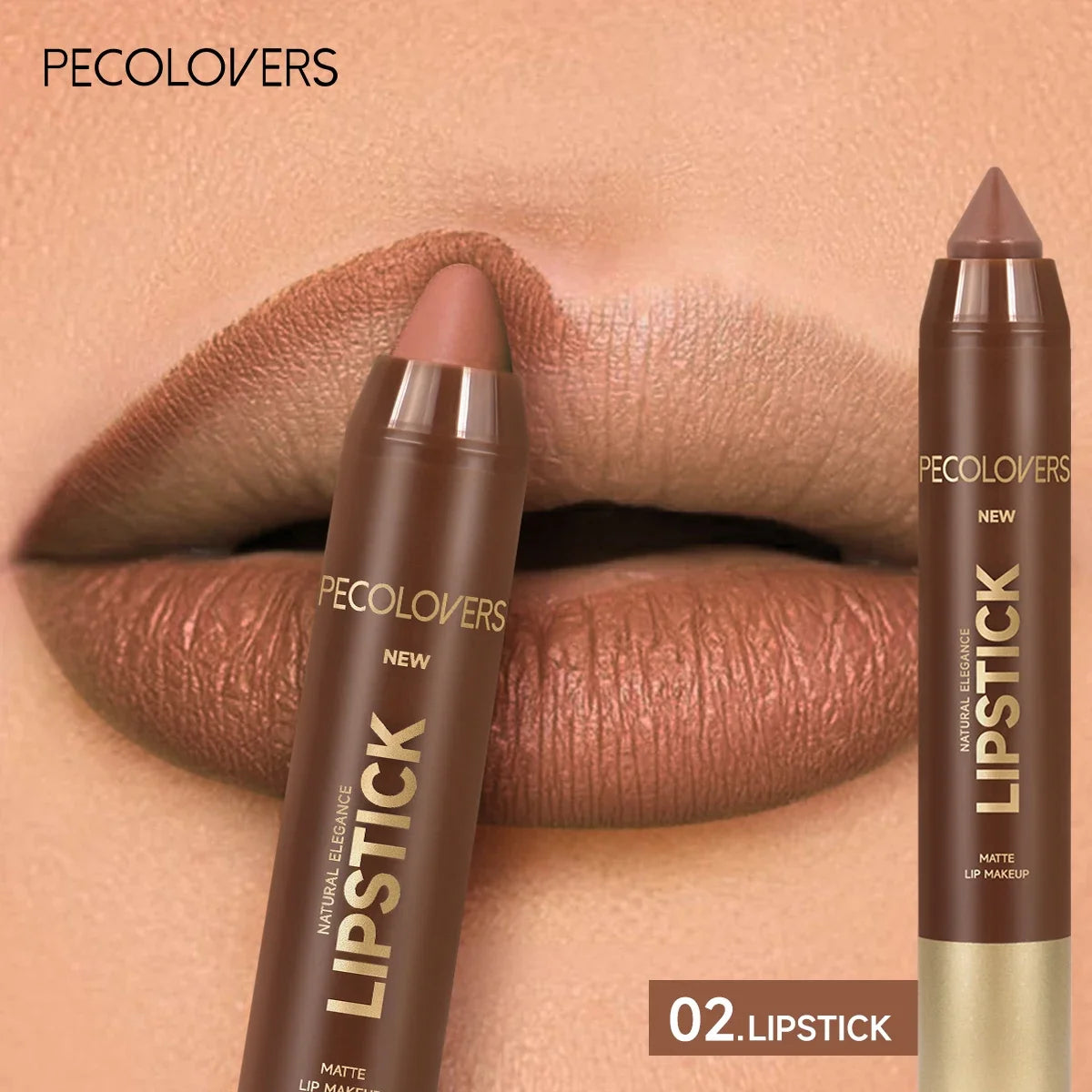 matte lipstick, multi-colour, non fading, matte, long-lasting velvet lipstick waterproof non stick cup lipgloss makeup 02