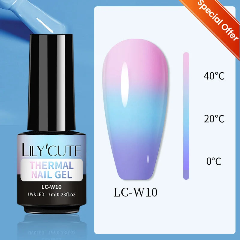 LILYCUTE 7ml Aurora Cat Magnetic Gel Nail Polish Reflective Magnet Gel Varnishes Semi Permanent UV Gel For Nail Art Manicu...