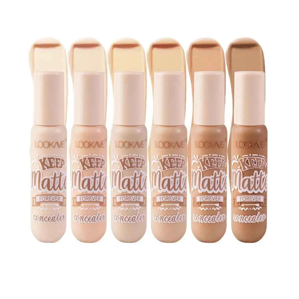 Liquid Concealer Stick Foundation Cream 6 Color Moisturizing Full Coverage Acne Dark Circle Natural Matte Concealer Cream ...
