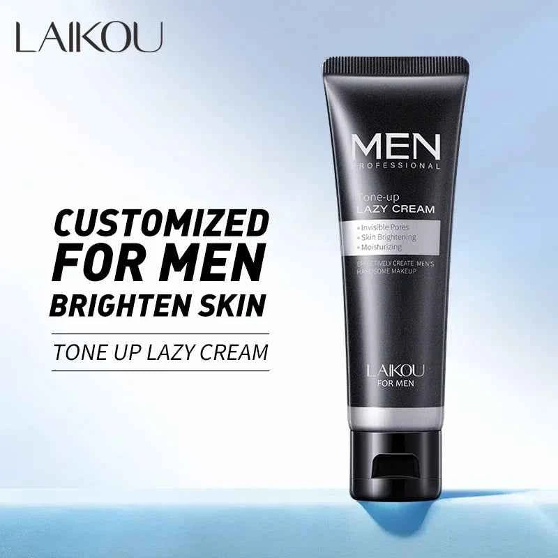 LAIKOU Men BB Cream Natural Whitening Revitalising Nourishing Brighten Cream Face Foundation Tone Up Cream Lazy Concealer ...