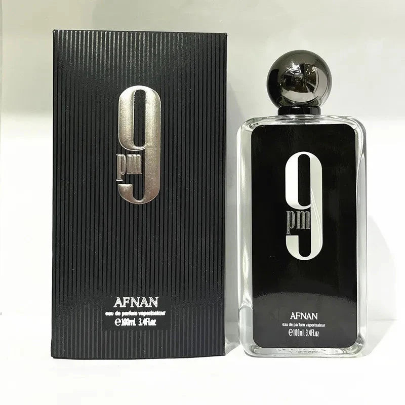 100ml Afnan 9AM 9PM Eau de Parfum Elixir Unisex Men's Cologne Spray Perfume High-end Long-lasting Arabic Perfume Aurora Glow Avenue