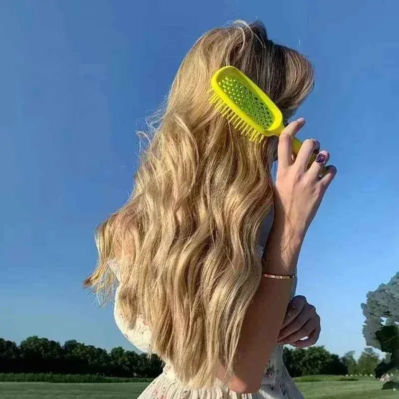 1 PCS Hair Brush Massage Combs Dry Wet Dual Use Curly Women's Hair Clipper Salon Hairdressing Comb Styling Tools Accessori...