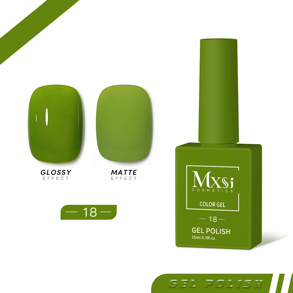 Mxsi 15ml Gel Nail Polish Neon Brown Royal Blue Red Green Pastal Nude Nail Art Varnish Gel Lacquer Top Coat UV Gel Nail Not Set Mxsi 18 China Mainland
