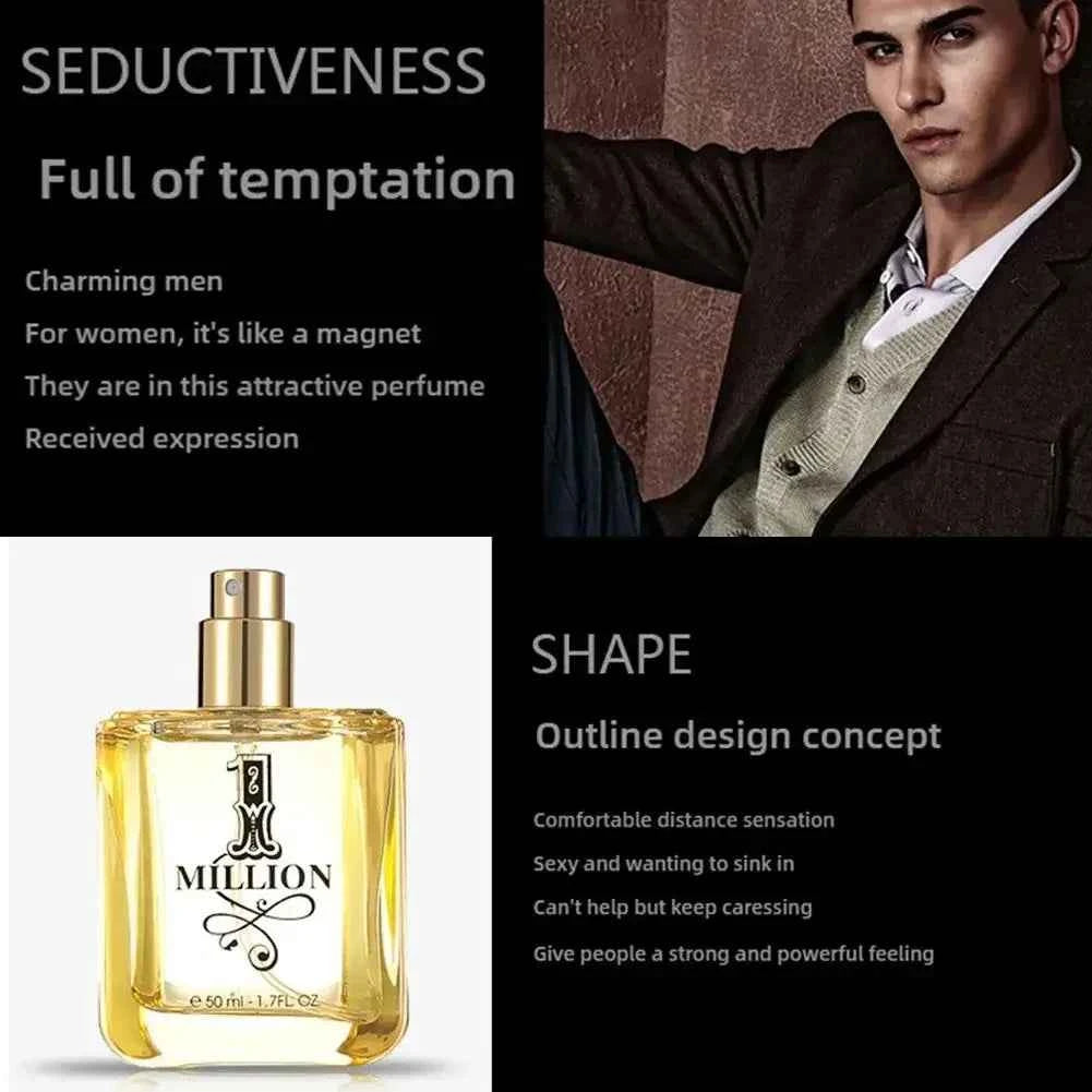 100ML Classic scent 1 Million Parfum Mature Masculinity Body Spray for Men Eau De Toilette Spray Perfume for Men Fragrance Spray