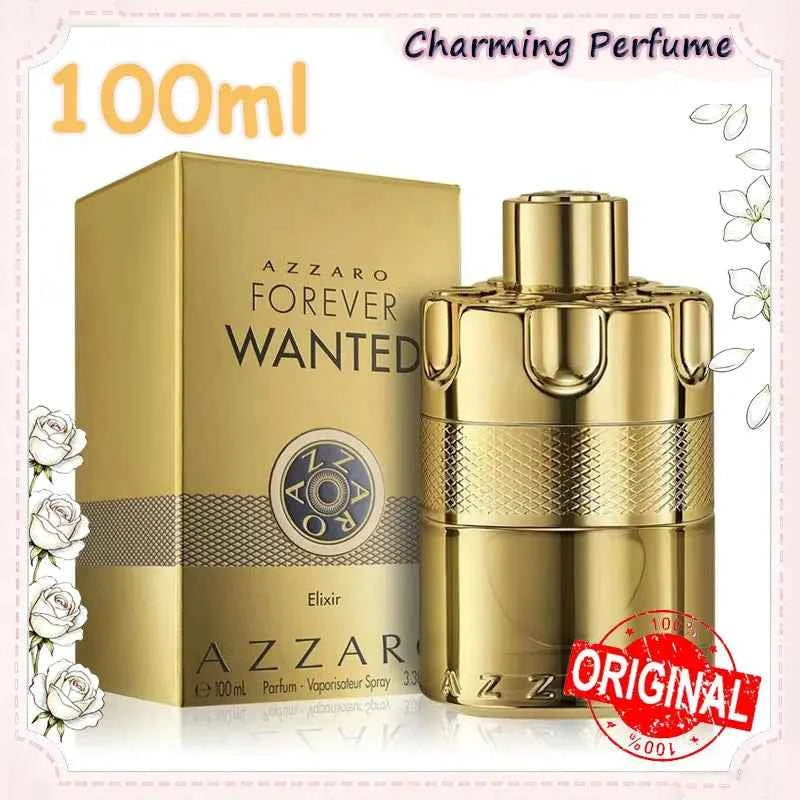 100ML For Azzaro The Most Wanted Parfum Charm Eau De Parfum Intense Spicy Woody Seductive Fragrance Date Lasting Wear Perfume