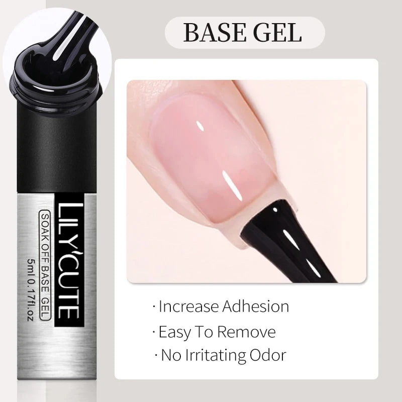 LILYCUTE 5ML Metallic Painting Liner Gel Nail Polish Super Bright Gold Silver Mirror Drawing Gel Semi Permanent Line Frenc...