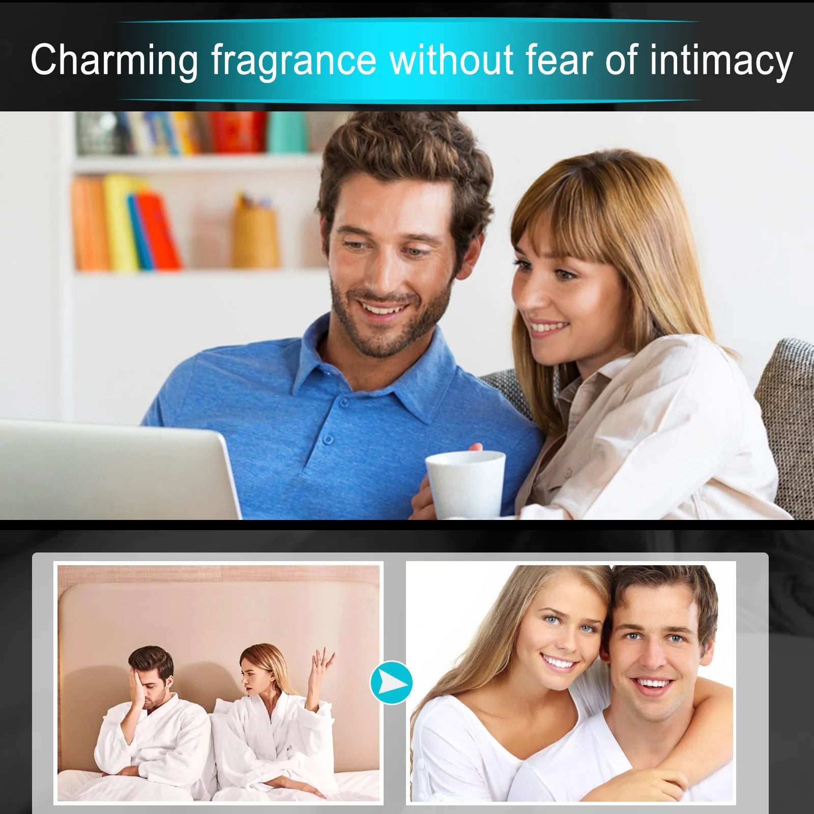 Roll on Pheromone Perfume Intimate Partner Flirting Seduction Erotic Perfume Sexy Fragrance Attract Men Women Body Scent P...