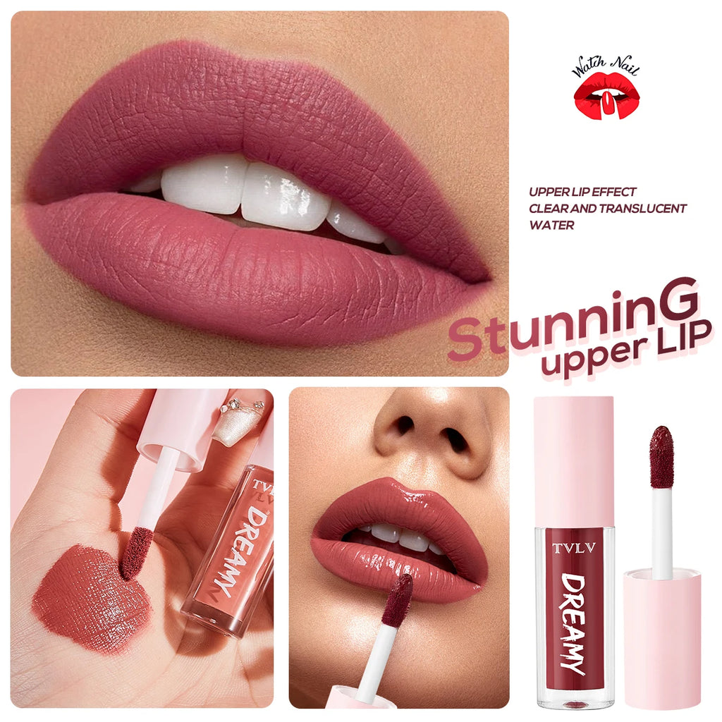 10 Pieces/Set Lip Gloss Velvet Lipstick: Waterproof and Long-Lasting Lip Gloss Women's Moisturizing Lipstick Set Christmas gift