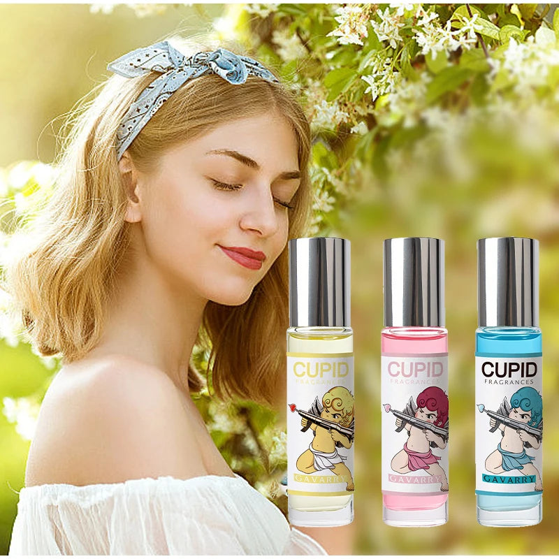 1/2/5Pcs Cupid Pheromone Cologne Perfume Spray for Man to Attract Women,Charming Roll on Fragrance,Portable Dating Glamour...