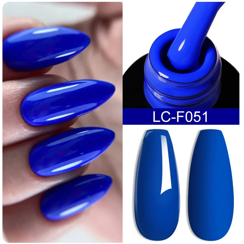 LILYCUTE Ancora Red Color Gel Nail Polish 152 Colors Fall Winter Trendy Long-Lasting French Style For Manicure Nail Art UV...