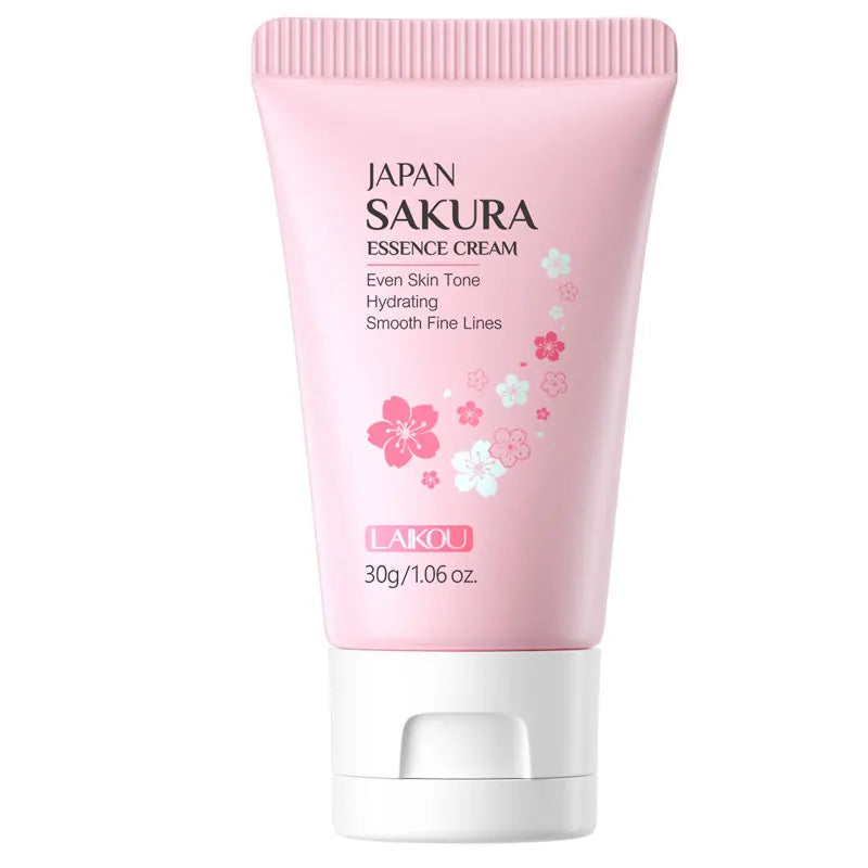 Sakura Whitening Face Cream Wrinkle Remover Serum Anti-Aging Fade Fine Lines Lift Firming Essence Brighten Skin Care 30g