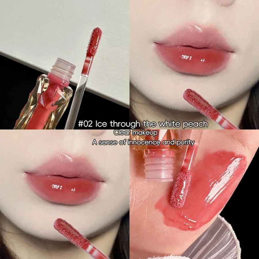 Mirror Lip Gloss Lip Gloss Lip Moisturizing Liquid Lipstick Waterproof Long-lasting Brightening And Non Fading Lip Gloss 0...