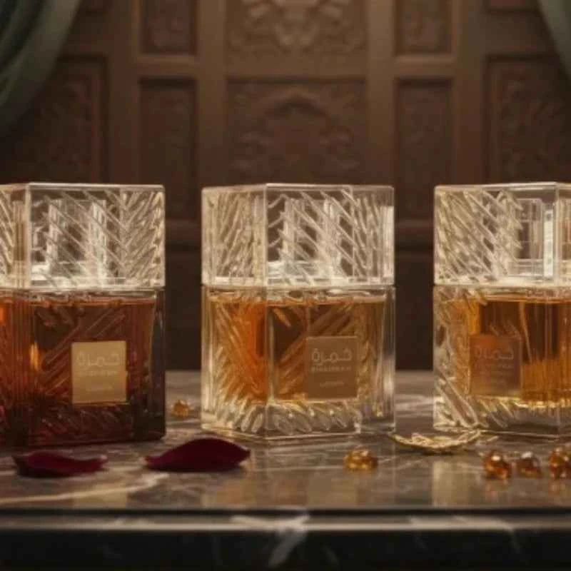 Unisex Luxury Oriental Perfume Gift Set Long Lasting Collection with Three Unique Scents Ideal for Daily Wear and Gifting - 