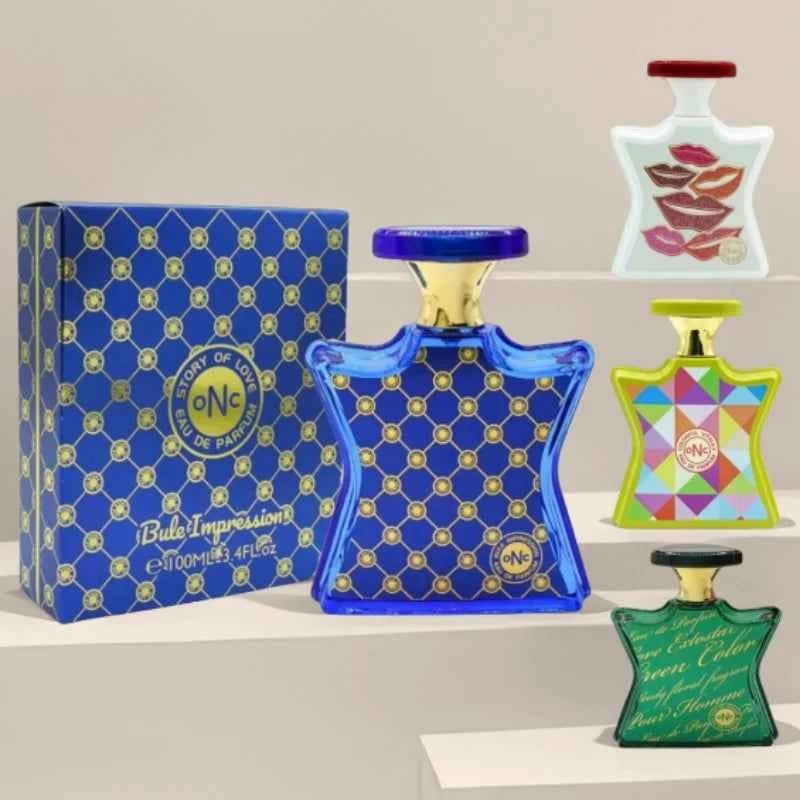 100ML Brand New York Place Eau De Parfum Spray,Luxury Women's Floral Scent Perfume,Long Lasting Men's Clean Fresh Fragrance