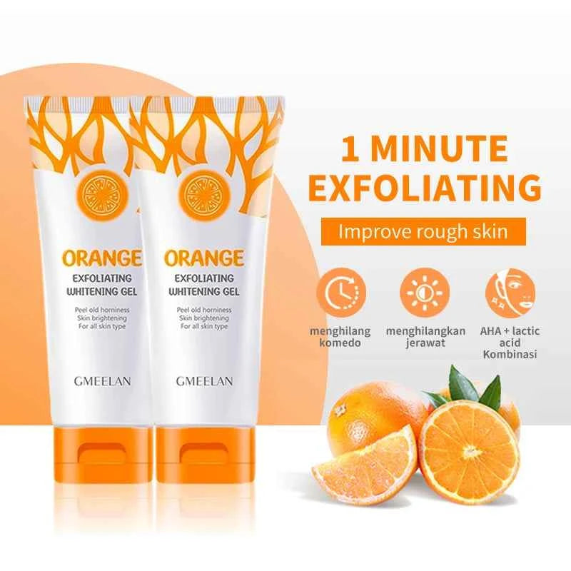 Orange Exfoliating Gel Dead Spot Remover Brighten Peeling 50g Gentle Repair Scrub Whiten Hydrating Moisturizer Korean Skin...