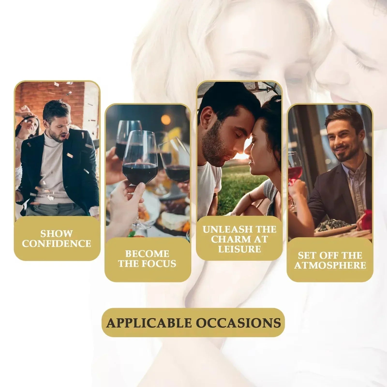 Pheromone men's perfume attract women cologne fragrance lasting romantic Sex date flirting portable perfume essential oil ...