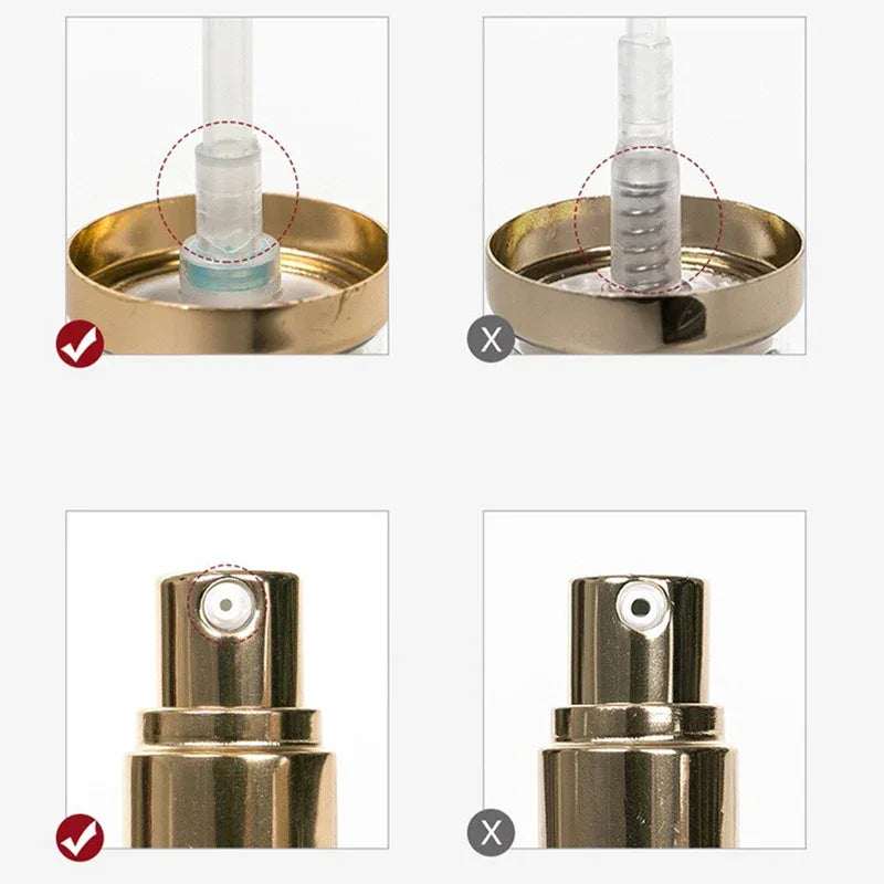 1 Pcs Highquality Makeup Tools Pump Replace Head Fits Used Double Wear Foundation And Others Brand Liquid Foundation