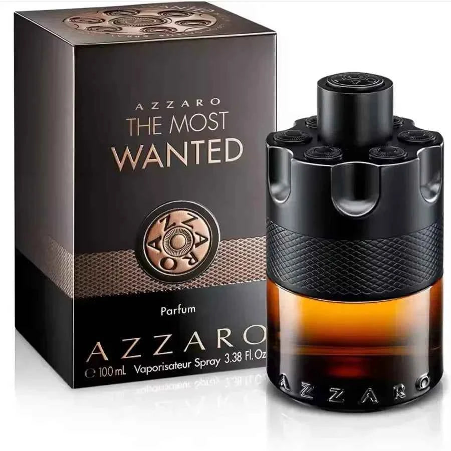 100ML For Azzaro The Most Wanted Parfum Charm Eau De Parfum Intense Spicy Woody Seductive Fragrance Date Lasting Wear Perfume Brown 100ML