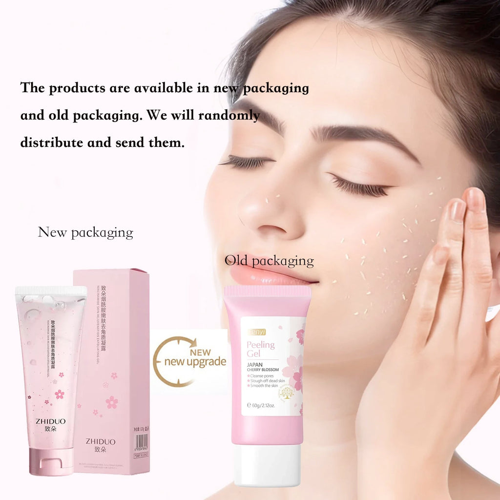 Face Deep Cleaning Exfoliating Gel Skin Care Whitening Moisturizer Repair Facial Scrub Skin Care 60g Aurora Glow Avenue