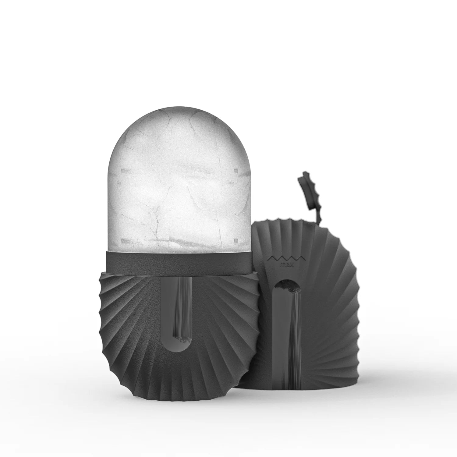 Silicone Ice Cube Trays Beauty Lifting Face Massager Contouring Eye Roller Facial Treatment Reduce Acne Skin Care Tool black