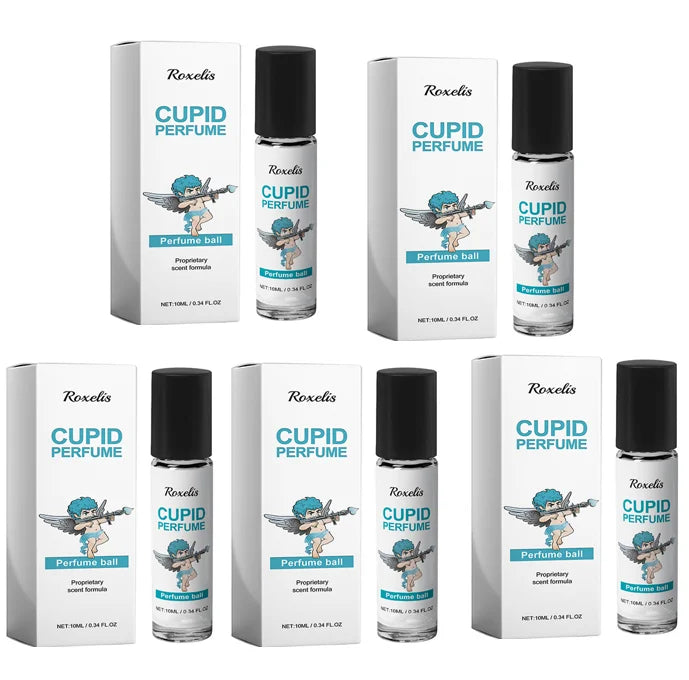 1/2/5Pcs Cupid Pheromone Cologne Perfume Spray for Man to Attract Women,Charming Roll on Fragrance,Portable Dating Glamour Scent B-5pcs