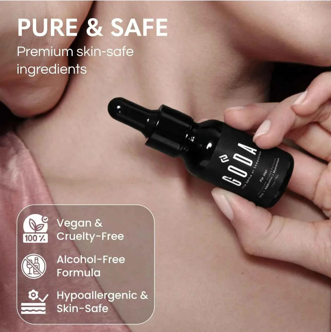 GODA female pheromone perfume, pheromone charm perfume lovers dating perfume