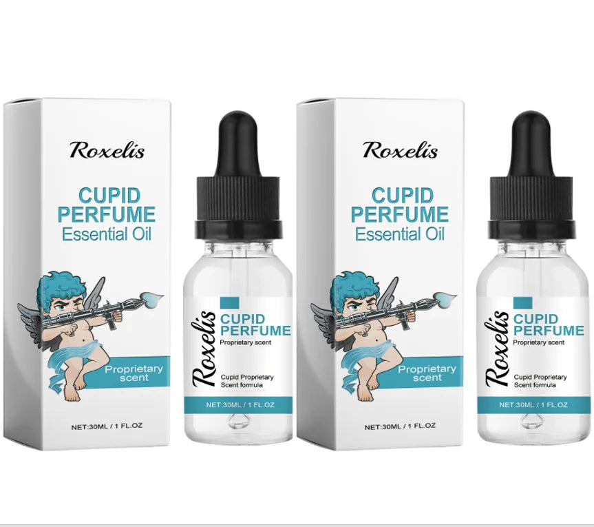 1/2/5Pcs Cupid Pheromone Cologne Perfume Spray for Man to Attract Women,Charming Roll on Fragrance,Portable Dating Glamour Scent C-2pcs