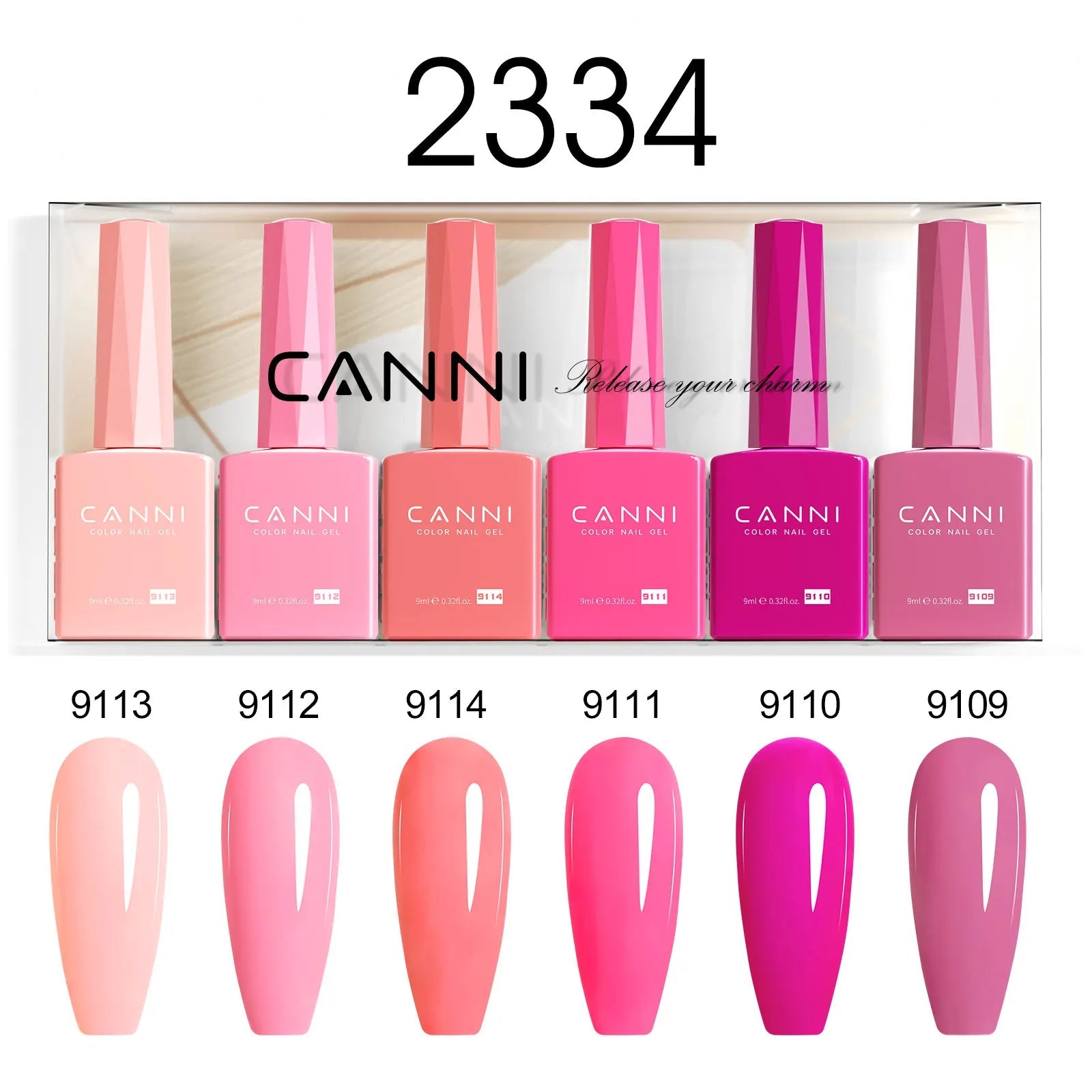#8013 CANNI Nail Gel Polish Hema Free Super Glossy Glitter Cat Eye Gel Diamond Top Coat Semi Permanent Soak Off UV LED Varnish Aurora Glow Avenue