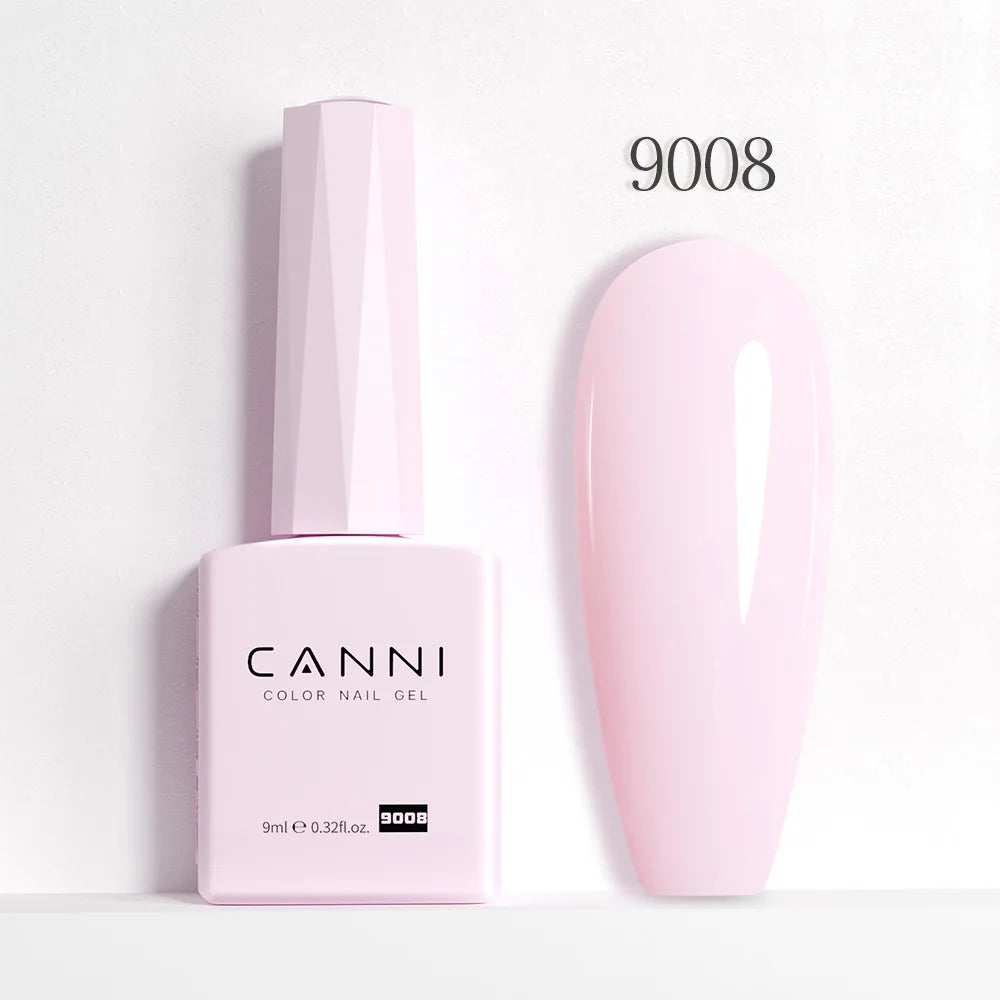 #8013 CANNI Nail Gel Polish Hema Free Super Glossy Glitter Cat Eye Gel Diamond Top Coat Semi Permanent Soak Off UV LED Varnish Aurora Glow Avenue